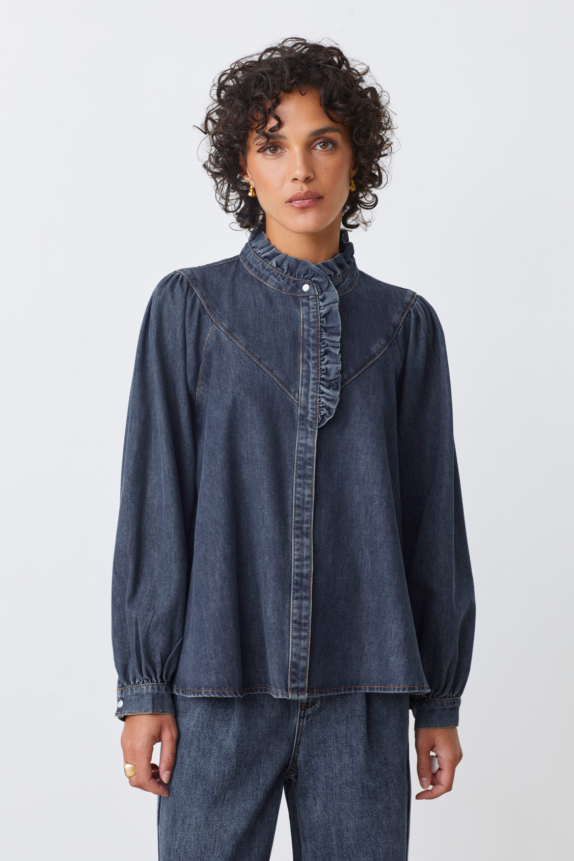 Cardigans | Lively Blouse Bleu Jeans